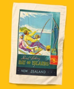 Bay of Islands Tea Towel - NZ Rail