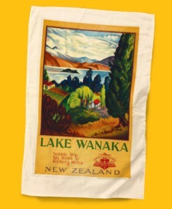 Lake Wanaka Tea Towel - NZ Rail
