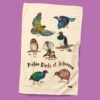Native birds of New Zealand Tea Towel