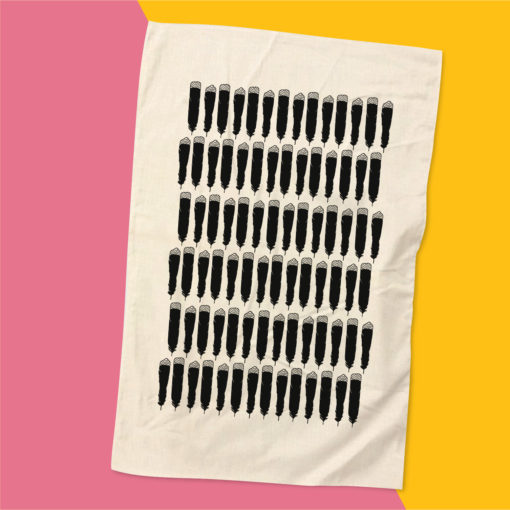 Huia Feather Printed Tea Towels